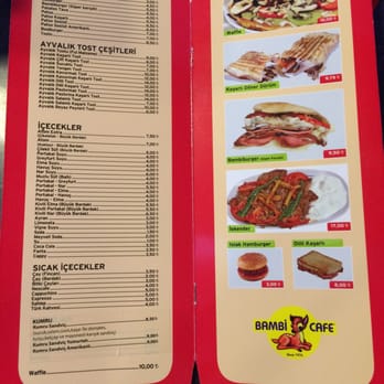 Bambi Cafe - Fast Food Near Me - Istanbul, 34 Bambi Cafe - Fast Food Near Me - Istanbul, 34