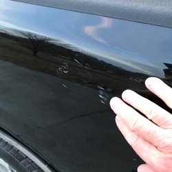 Stroll-N-Shine Car Wash - Calhoun - Scratched area