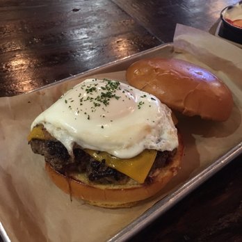 Burger Bench - The burger with egg was just ok - American Near Me - Escondido, California Burger Bench - The burger with egg was just ok - American Near Me - Escondido, California
