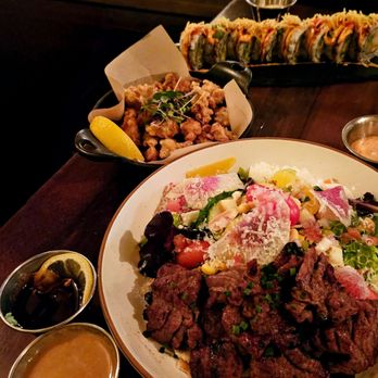 Barn Joo 35 - Beef and Salad, my favorite and seafood and Maki - Korean Near Me - New York, New York Barn Joo 35 - Beef and Salad, my favorite and seafood and Maki - Korean Near Me - New York, New York