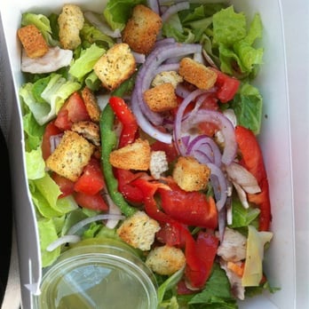 Za Pizza - HUGE salad - Pizza Near Me - San Francisco, California