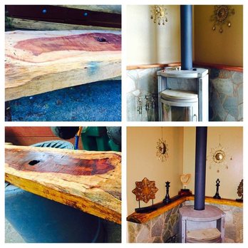 Adroit Handyman Services - Custom raw edge mantel - Handyman Near Me Adroit Handyman Services - Custom raw edge mantel - Handyman Near Me