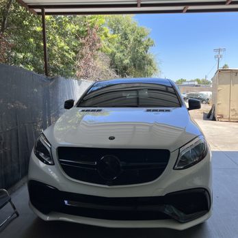 Complete Auto Surgery - Mercedes Benz GLE 63s Coupe came in for major body and mechanical work - Auto Repair Near Me - Sherman Oaks, California