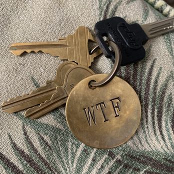 Runaway Poppy - Old fashioned hotel brass keyring I gave to my son. Mine says it all, about family life: 'SHITSHOW!' - Home & Garden Near Me - New York, New York Runaway Poppy - Old fashioned hotel brass keyring I gave to my son. Mine says it all, about family life: 'SHITSHOW!' - Home & Garden Near Me - New York, New York
