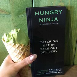 Hungry Ninja - Matcha ice cream was delicious though!