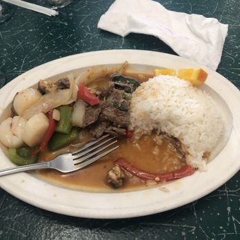 Thai Garden - Basil & Chilli with beef and scallops! - Thai Near Me - Keene, New Hampshire Thai Garden - Basil & Chilli with beef and scallops! - Thai Near Me - Keene, New Hampshire