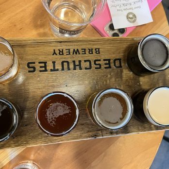 Deschutes Brewery Tasting Room - Flight - Breweries Near Me - Bend, Oregon