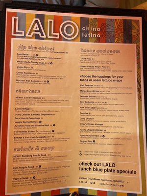 Menu photo 4 Lalo Cincinnati, OH Menu photo 4 Lalo Cincinnati, OH