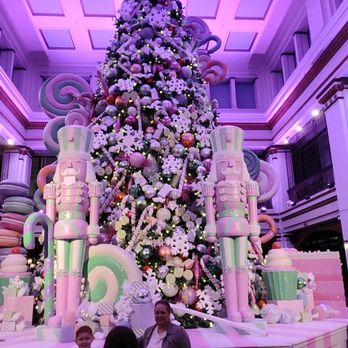 The Marshall Field's Walnut Room - Front of tree - American Near Me - Chicago, Illinois