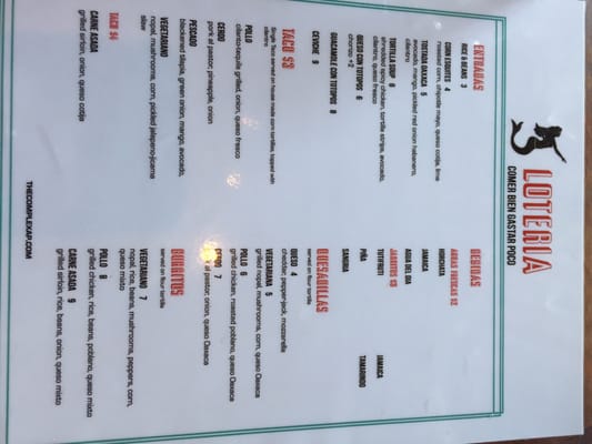 Menu photo 8 Loteria Asbury Park, NJ Menu photo 8 Loteria Asbury Park, NJ