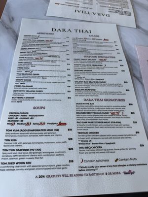 Menu photo 4 Dara Thai Belmont, CA Menu photo 4 Dara Thai Belmont, CA