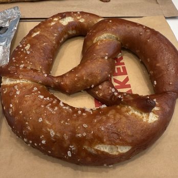 Breads Bakery - Rockefeller Center - Sea Salt Pretzel - Bakeries Near Me - New York, New York
