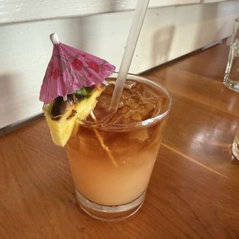 Postcards Restaurant - Tropical Mai Tai - Seafood Near Me - Hanalei, Hawaii