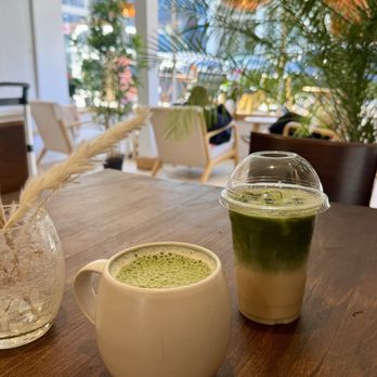 Cheminé - Pumpkin Matcha and Passion Matcha - Coffee & Tea Near Me - San Francisco, California