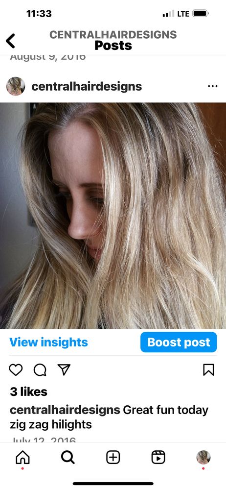 Ali's Hair Oasis Logo