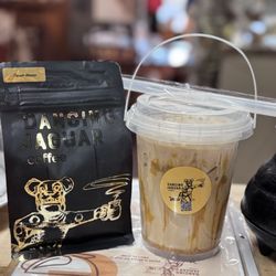 Dancing Jaguar Coffee - Oh yeah! Get your bucket on! A bucket of coffee!