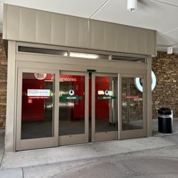 Target - Entrance to store from lower level parking