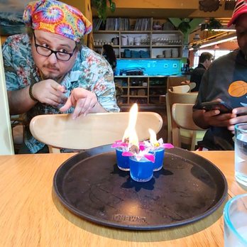 The Toasted Coconut - Never a dull moment! Blue fire shots - New American Near Me - Houston, Texas The Toasted Coconut - Never a dull moment! Blue fire shots - New American Near Me - Houston, Texas