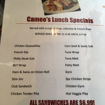 Cameo Restaurant - Diners Near Me - Lincoln Park, Michigan