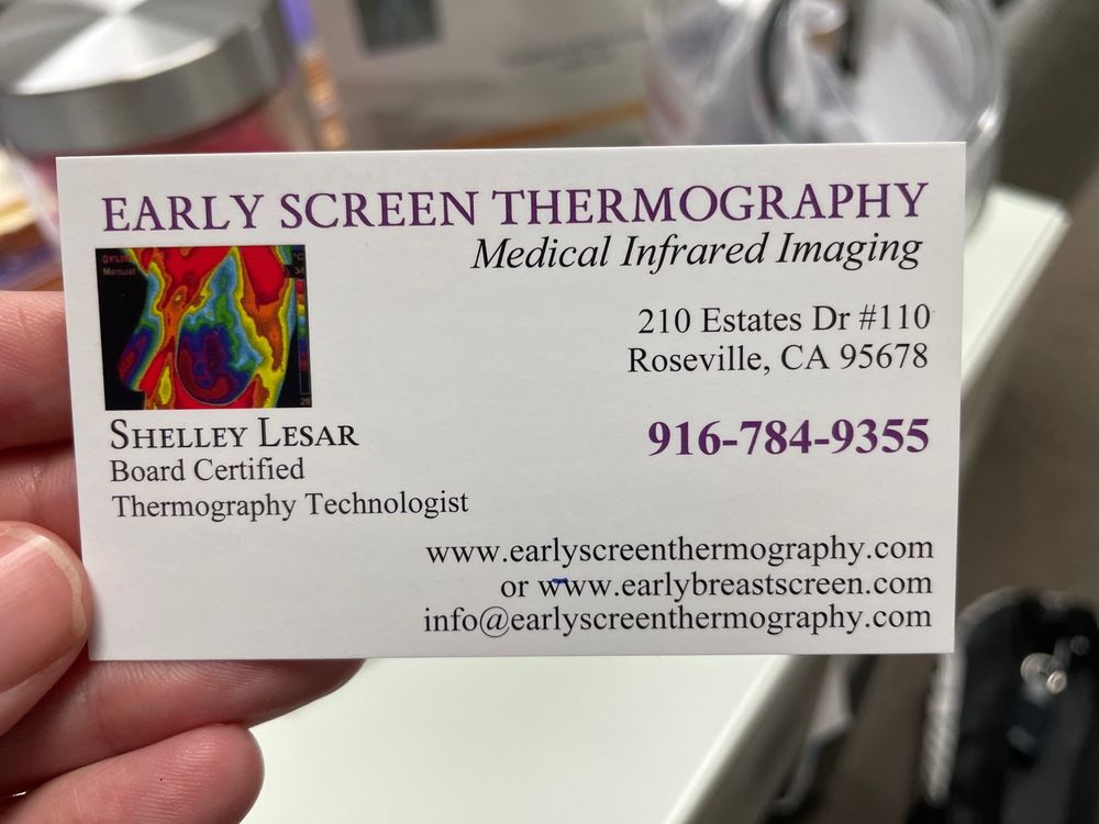 EARLY SCREEN THERMOGRAPHY Updated August 2024 210 Estates Dr