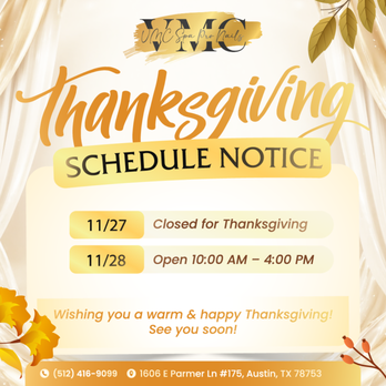 VMC Spa Pro Nails - Holiday Notice - VMC SPA Pro Nails - Nail Salons Near Me - Austin, Texas