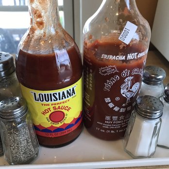 Cafe Julia - Perfect selection of hot sauces - Breakfast & Brunch Near Me - South Haven, Michigan