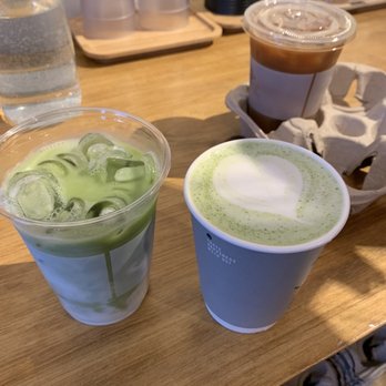 Rocanini Coffee Roasters - Ice and hot matcha - Coffee Roasteries Near Me - Vancouver, British Columbia