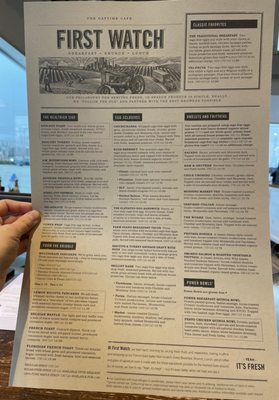 Menu photo 6 First Watch Dallas, TX