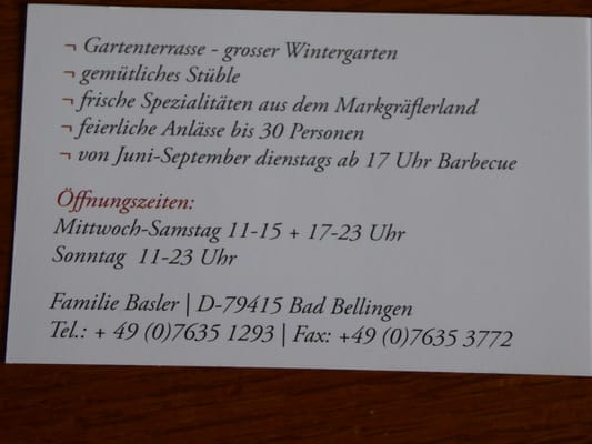 Restaurant Berghofstüble by null