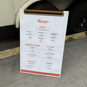 Masamigos - Menu posted - Food Trucks Near Me - San Bernardino, California Masamigos - Menu posted - Food Trucks Near Me - San Bernardino, California