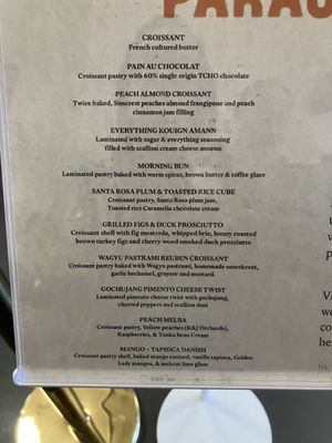 Menu photo 2 Parachute Bakery San Francisco, CA Menu photo 2 Parachute Bakery San Francisco, CA