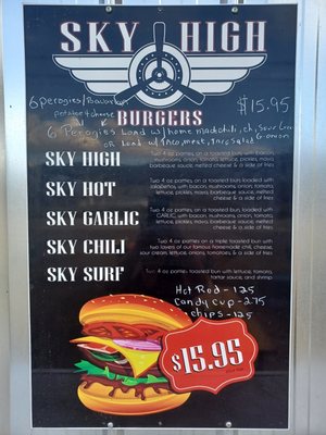 Menu photo 4 Sky High Diner Vernon, BC