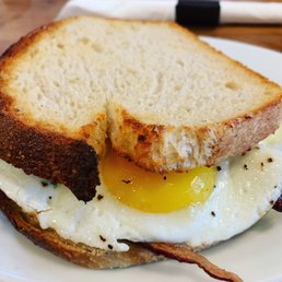 Broken Egg Sandwich