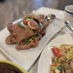 Salt and pepper pork chops