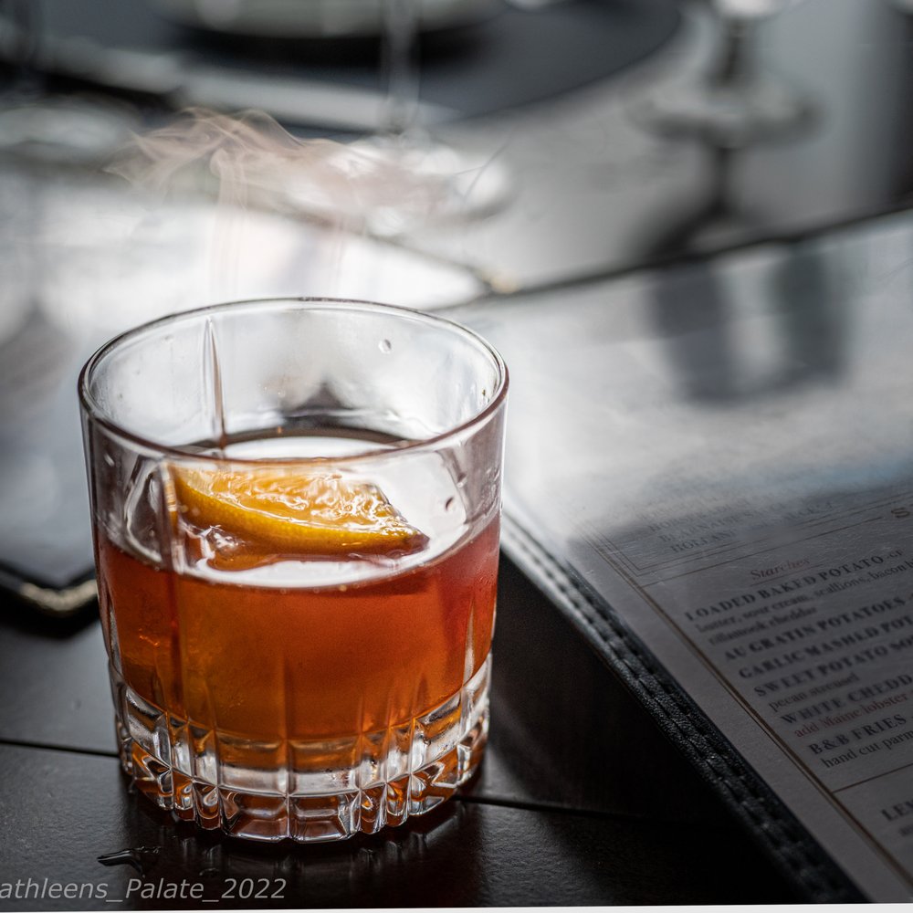 Bottles & Bones - Smoked Old Fashion - Bars Near Me - Suwanee, Georgia