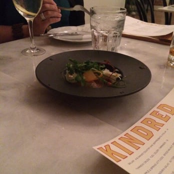 Kindred Restaurant - Hamachi crudo on the house - New American Near Me - Davidson, North Carolina Kindred Restaurant - Hamachi crudo on the house - New American Near Me - Davidson, North Carolina