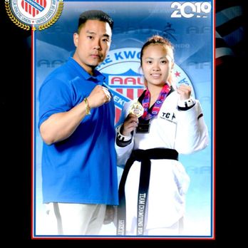 TAEKWO adidas Taekwondo WTF Approved Uniform Dobok, Black V-Neck