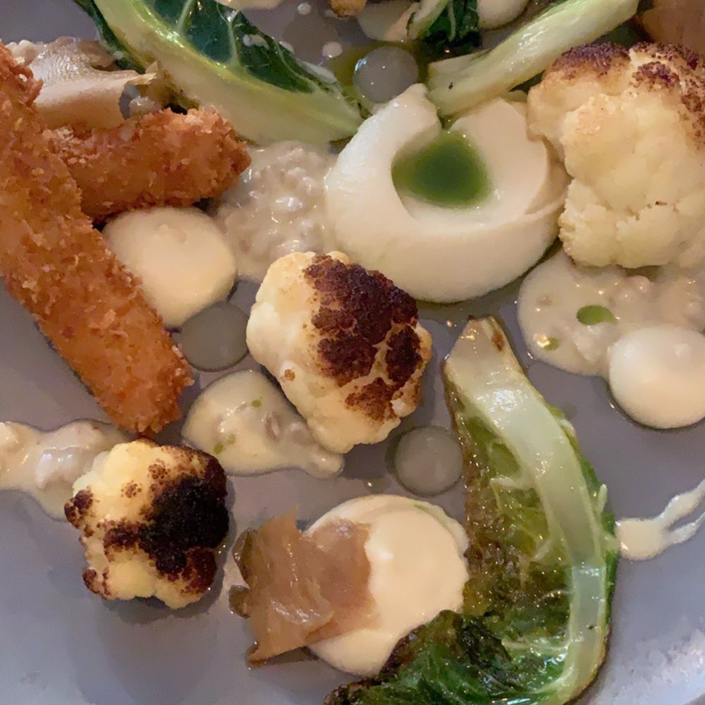 Acorn Vegetarian Kitchen - Cauliflower a few ways - Vegetarian Near Me - Bath, BAS Acorn Vegetarian Kitchen - Cauliflower a few ways - Vegetarian Near Me - Bath, BAS