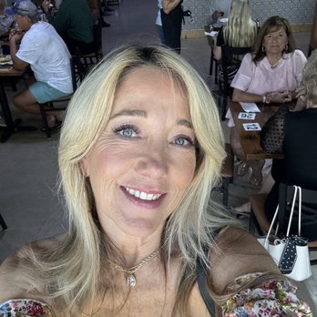 Dalla Tor - Me after a delicious lunch and gossip Prosecco with friends love you Matble Falls! - Italian Near Me - Marble Falls, Texas