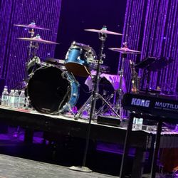 The Company Theatre - Drum set from Abbamania at the Company Theater in Norwell!