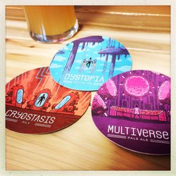 Zero Issue Brewing - Art is a key theme here...