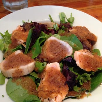 Fukada - Seafood salad with seared salmon and albacore - Japanese Near Me - Irvine, California Fukada - Seafood salad with seared salmon and albacore - Japanese Near Me - Irvine, California