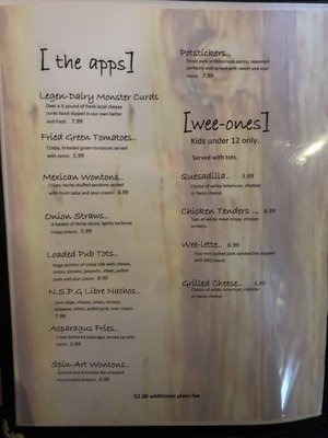 Menu photo 3 North Side Pub and Grill Monroe, WI