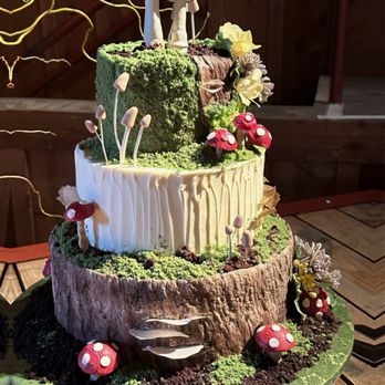 Not Just Cheesecakes - Mushroom wedding cake - Bakeries Near Me - Campbell, California Not Just Cheesecakes - Mushroom wedding cake - Bakeries Near Me - Campbell, California