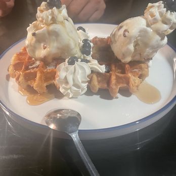 Boundary Kitchen & Bar - Yesssir...butter pecan waffle Sunday. - Venues & Event Spaces Near Me - Pawtucket, Rhode Island