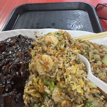 Kyodong Noodles - This is shrimp fried rice in Hong Kong ban jum with same  price next day(other restaurants) - Chinese Near Me - Rowland Heights, California