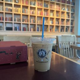 Hazelnut latte iced