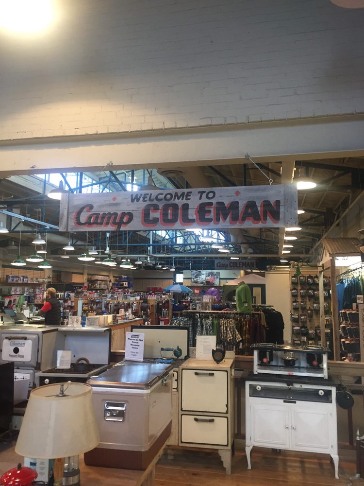 Coleman Factory Outlets, Wichita Roadtrippers