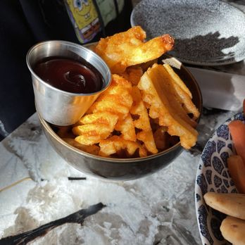 The Train Shed - Waffle fries - Bars Near Me - St Louis, Missouri The Train Shed - Waffle fries - Bars Near Me - St Louis, Missouri