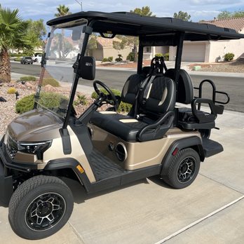 Intermountain Golf Cars - Our new ride - Golf Cart Rentals Near Me - Las Vegas, Nevada